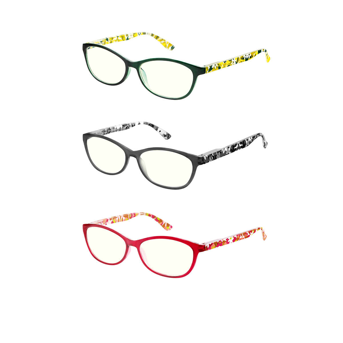 oval reading-glasses #555 - multicolor